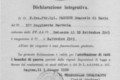 EMANUELE CASCONE - DOCUMENTI