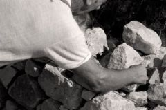 La costruzione dei muri a secco